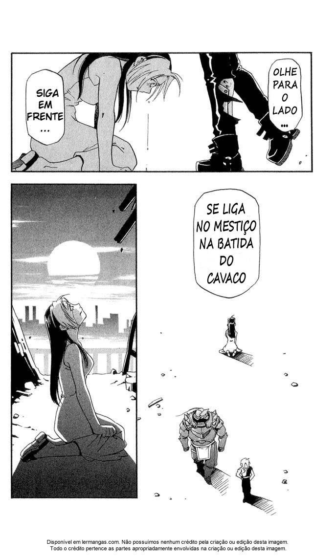 Mangá do Fullmetal Alchemist - meme