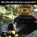 Yeah, I'll agree that it isn't a very good tunnel. But urine trouble when the ride breaks down in "The Tunnel of Pees"