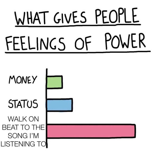 Feelings of power - meme