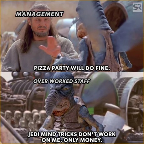 Pizza party - meme