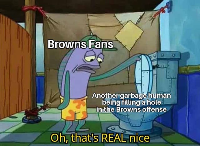 Browns fans - meme
