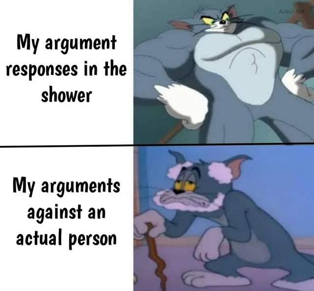 My arguments - meme