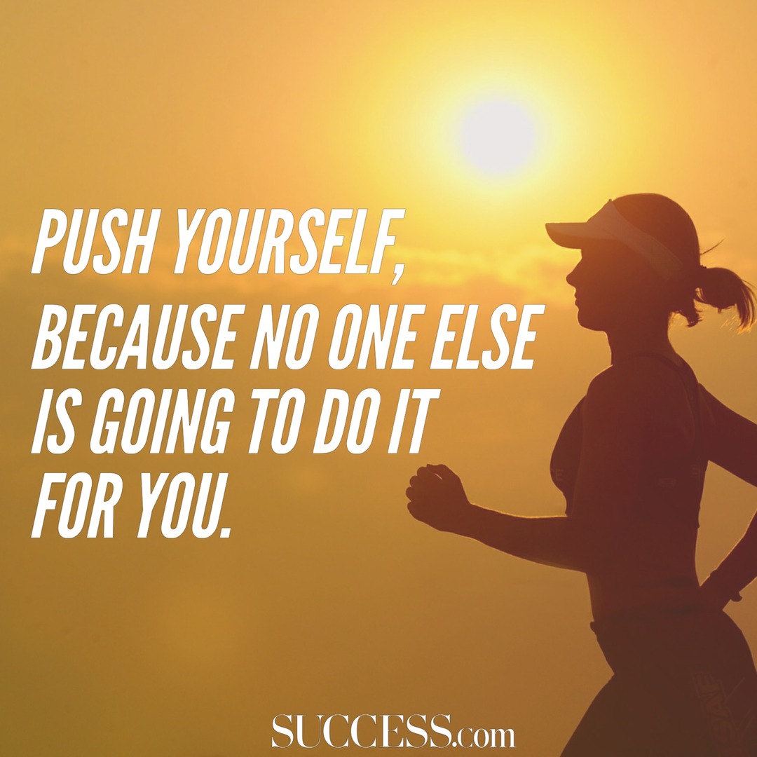 Push Yourself - meme