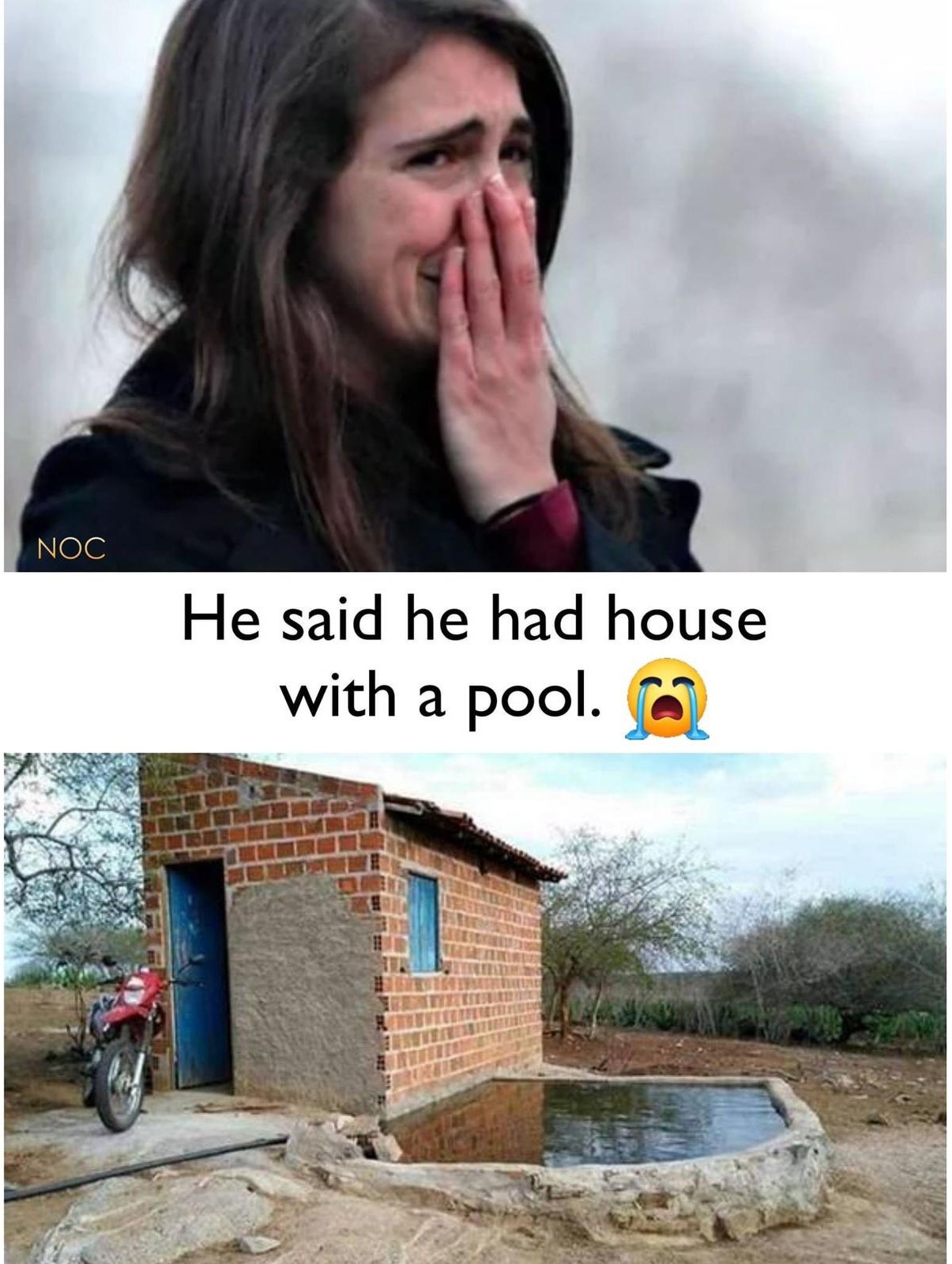 Lol at the girl crying - meme