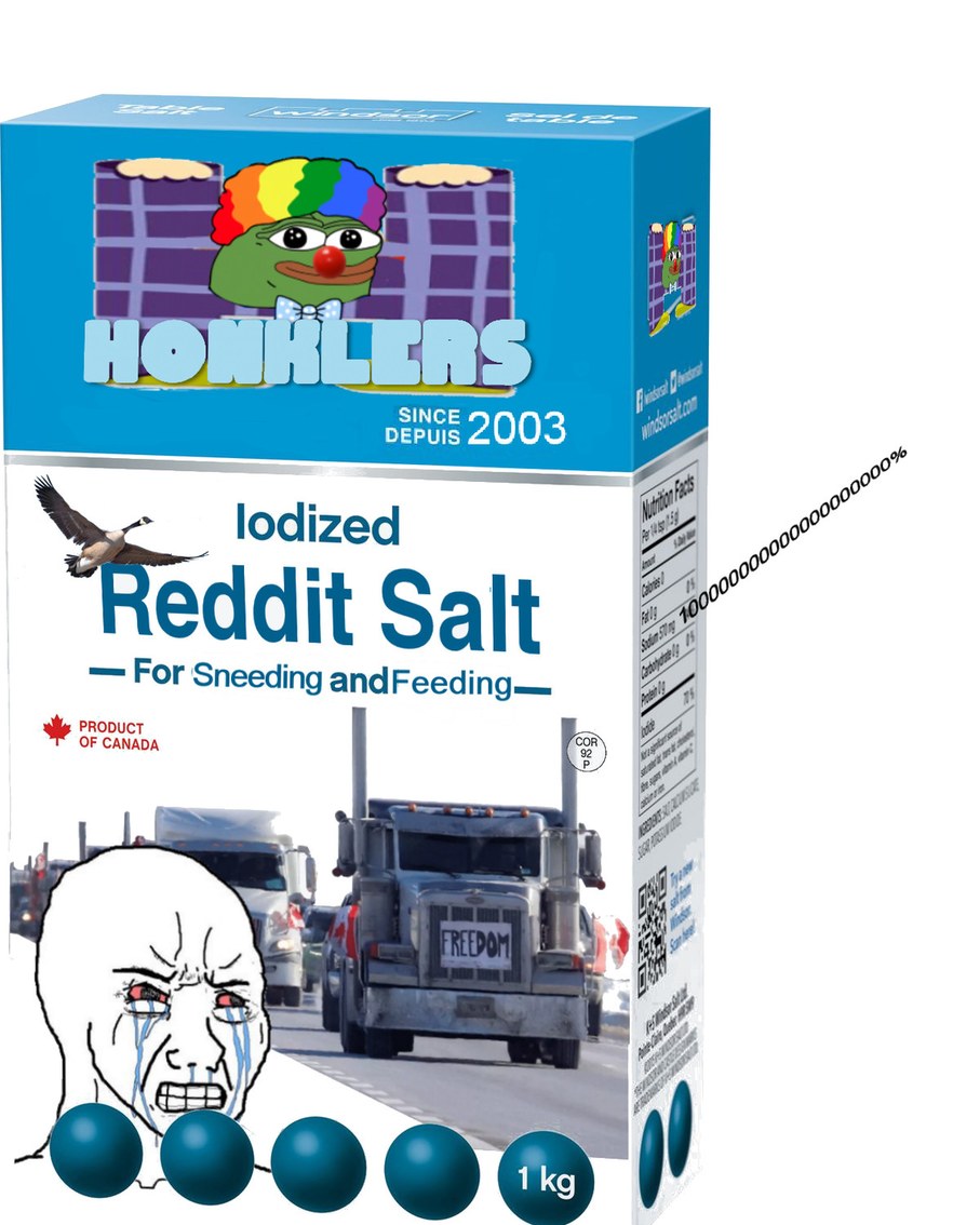 Fine salt. Best harvest ever - meme