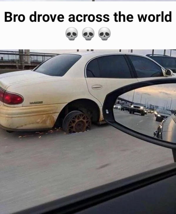 What are those wheels? - meme