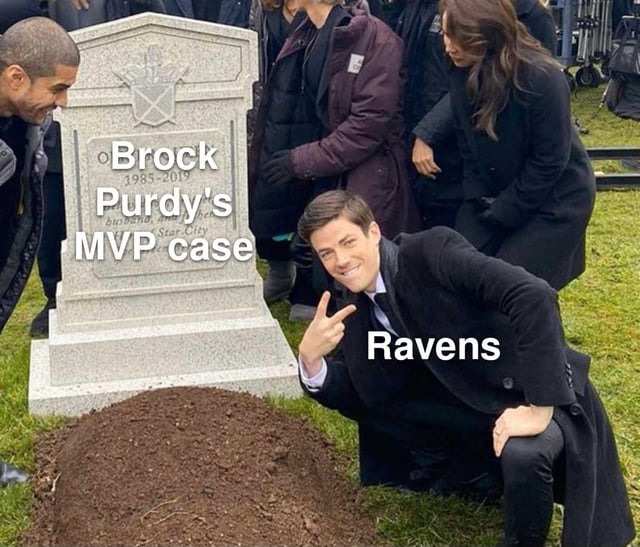 Brock Purdy's MVP case meme