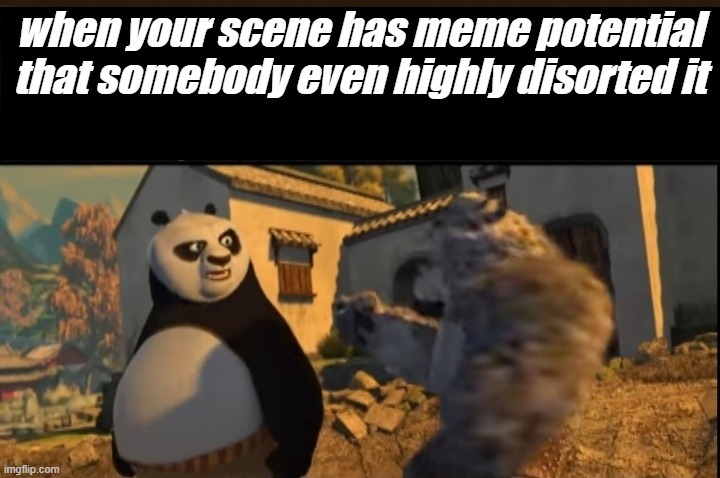 kung fu panda i guess - meme