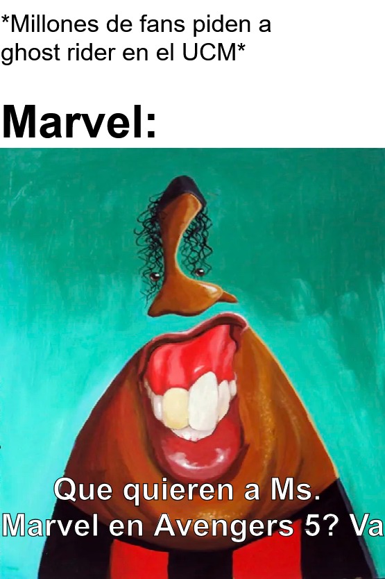 QUE QUIEREN A MS MARVEL EN AVENGERS 5? VA - meme