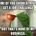 In light of all the 'challenges' sweeping the web