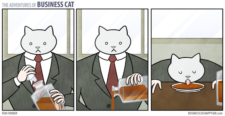 Bussiness Cat :3 - meme