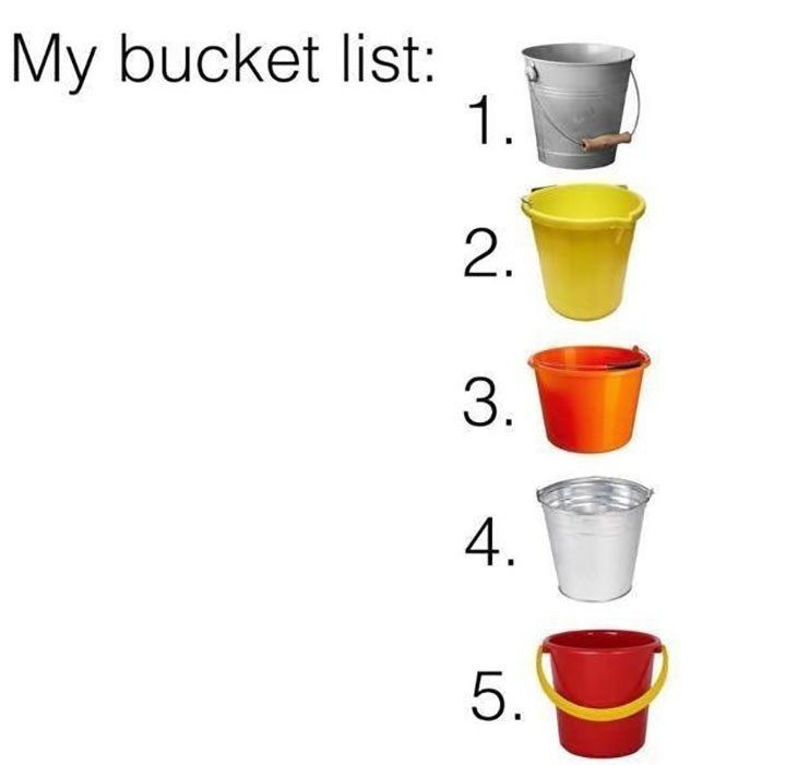 Buckets - meme