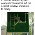 Oh yeah I hate being in an emergency with a huge penis.....