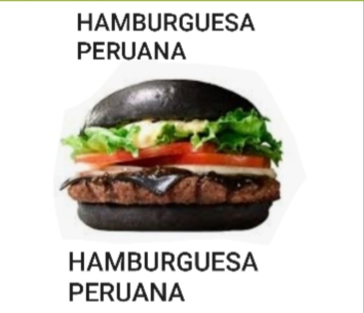 Hamburguesa peruana - meme