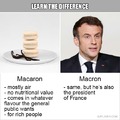 Macaron vs Macron