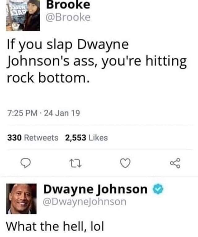 The Rock - meme