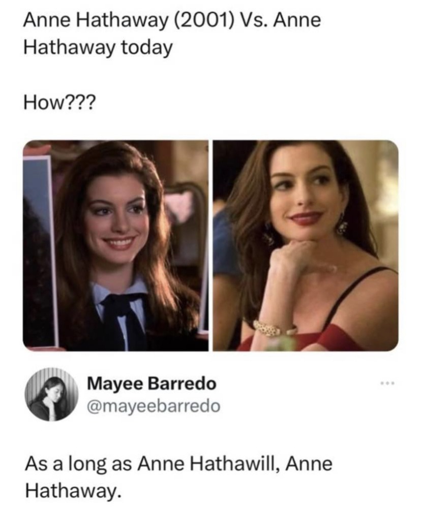 Anne Hathaway - meme