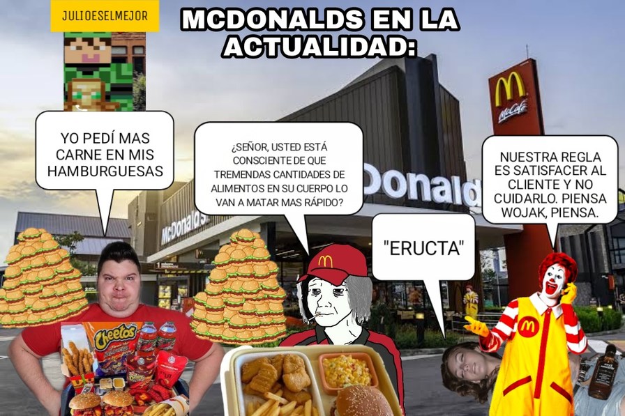 MCDONALDS EN POCAS PALABRAS: - meme