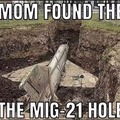 Mom found it :(