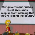 They're looting the country