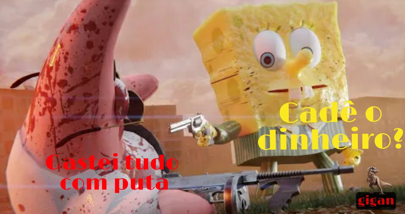 meme bob esponja agiota