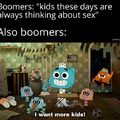 Kids these days are always thinking about sex