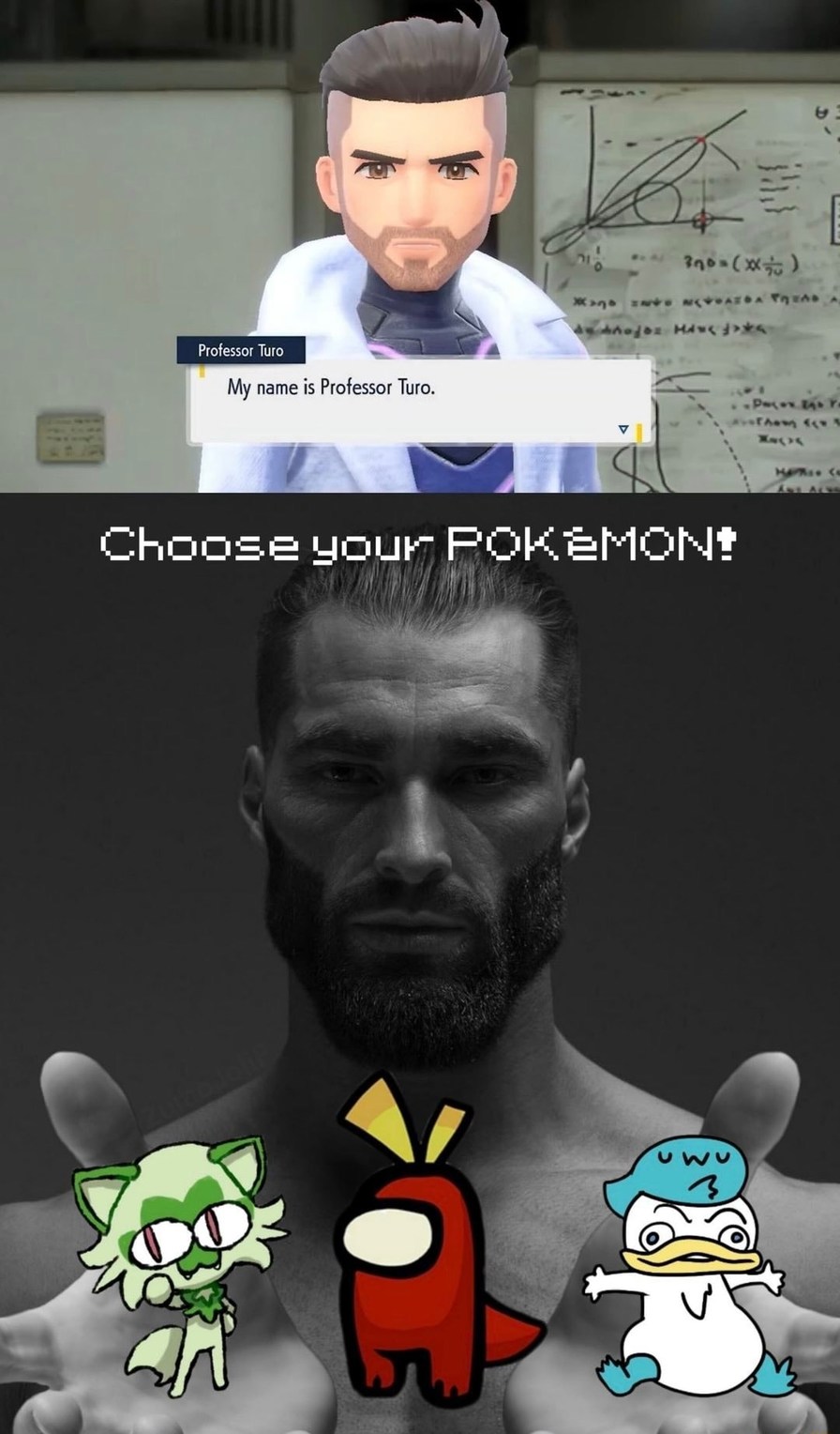 Choose your pokemon! - meme