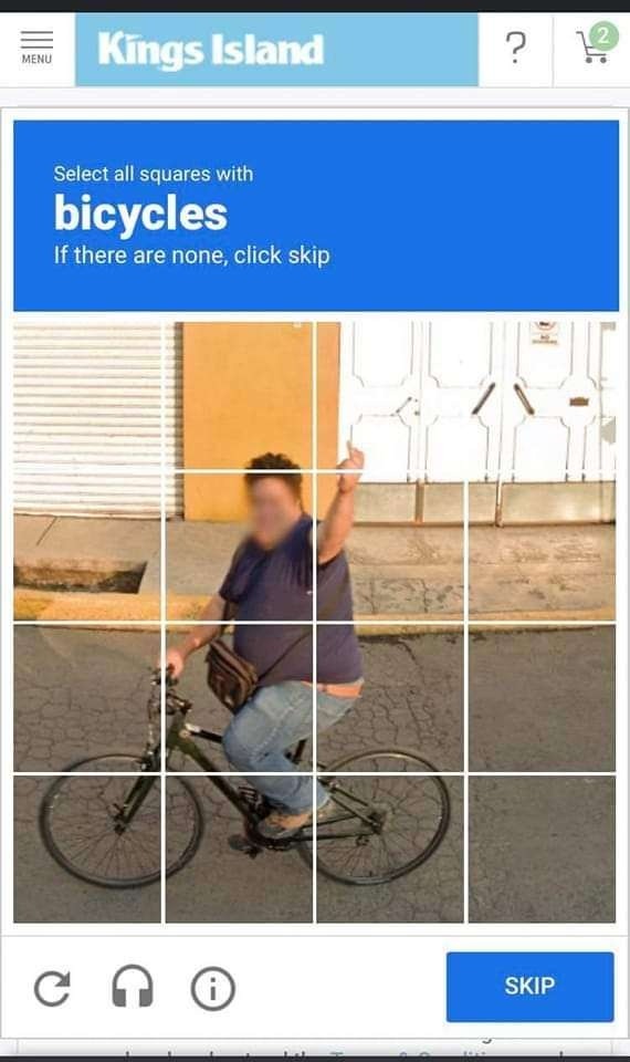 Bicicleta - meme