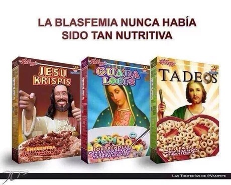 Cereales de Jesús - meme