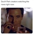South park watching the January news