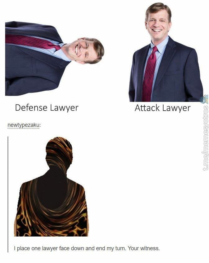 Lawyer magic - meme