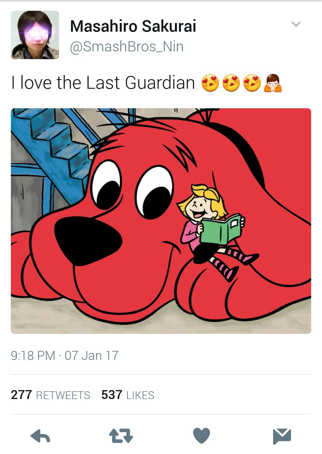 Who else loved the last guardian? - meme