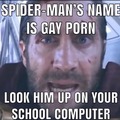 Spider man's name