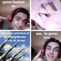 Its Gamer time