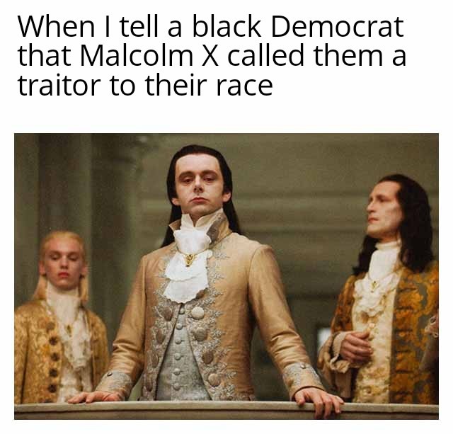 You're a chump and a traitor to your race - meme