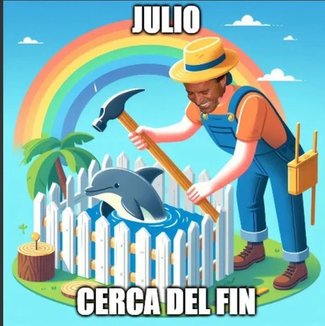 Julio cerca del fin - meme