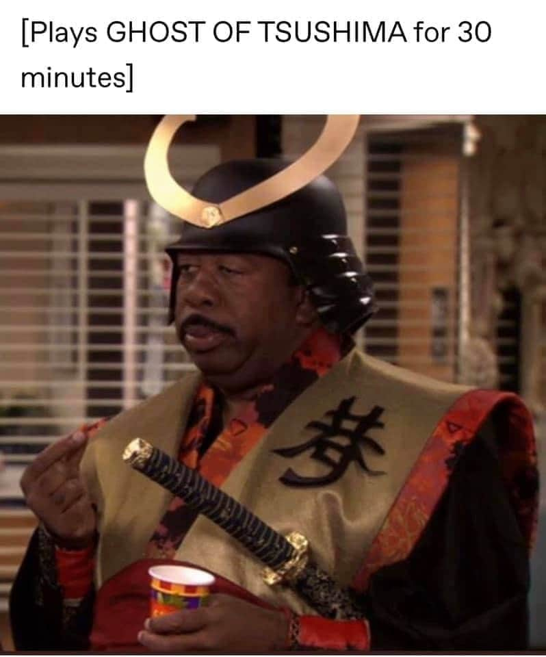 I am the samurai - meme