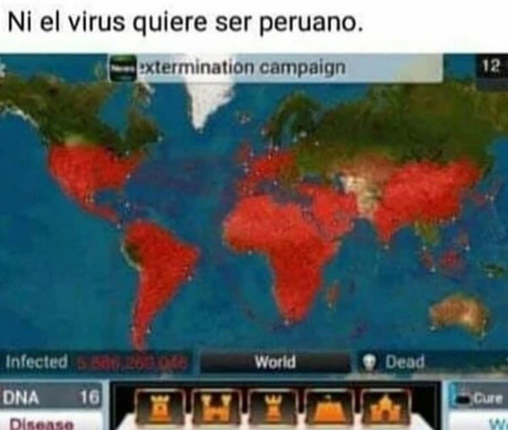 Virus peruano - meme