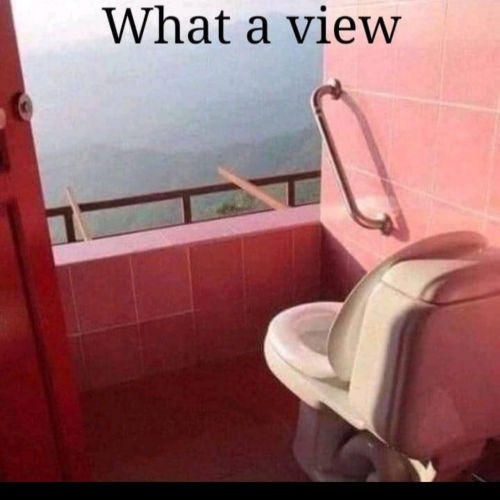 A room with a view - meme