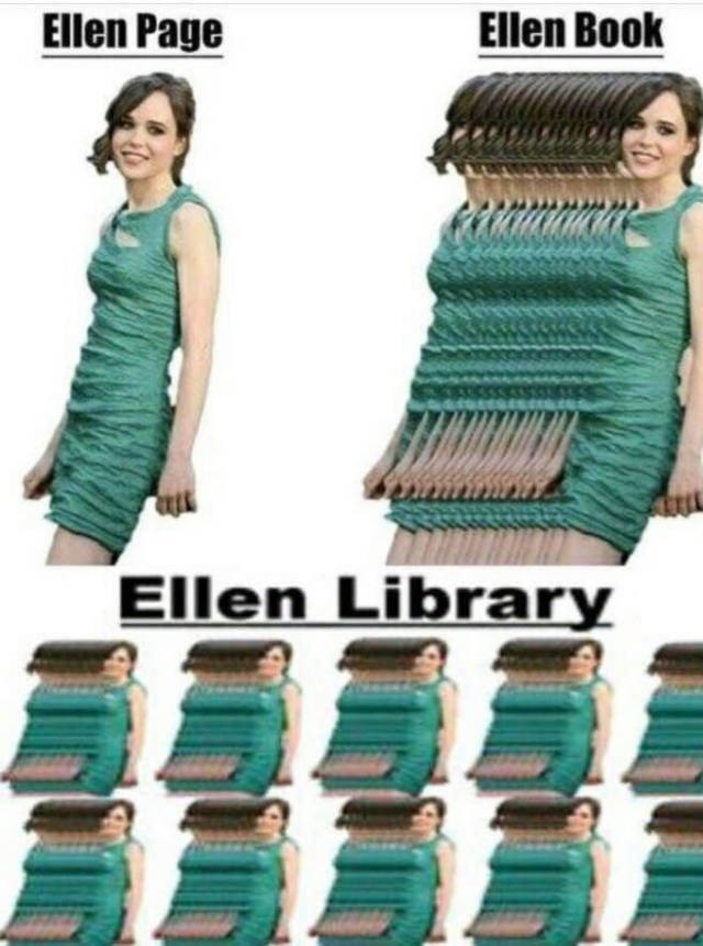 Page, Book, Library - meme