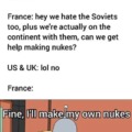History of french nukes
