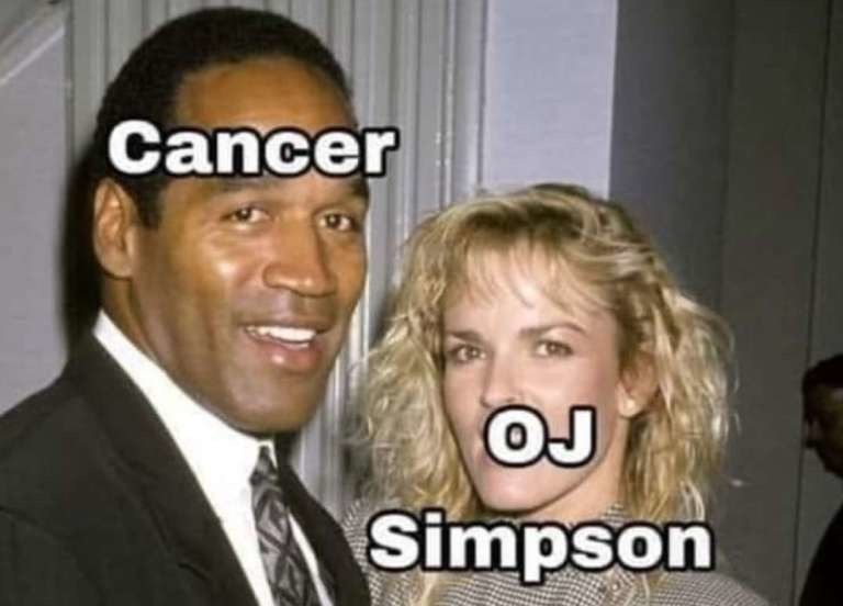 Meme de la muerte de OJ Simpson