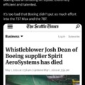 Whistleblowers at Boeing