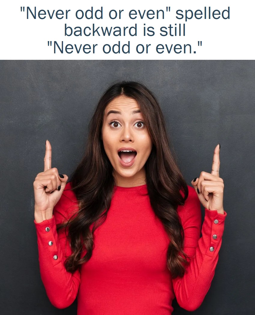 Well, only if you ignore the spaces separating the words. - meme