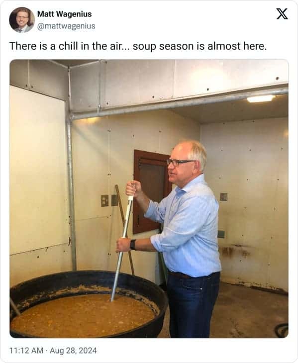 Soup Season is nearly upon us - meme