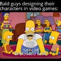Bald gamers
