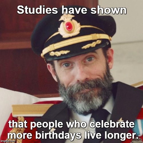Study about birthdays - meme
