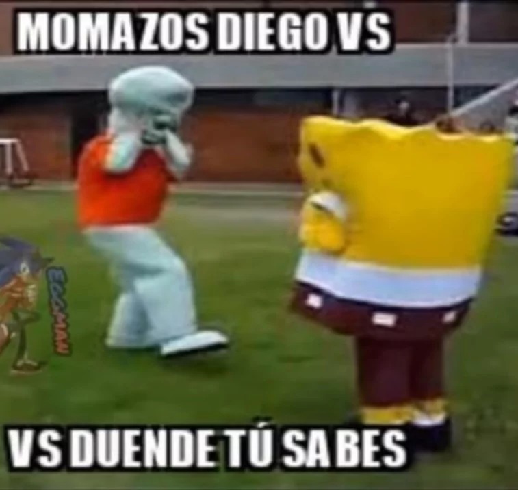 Momazos Diego vs Duende Tú Sabes - meme