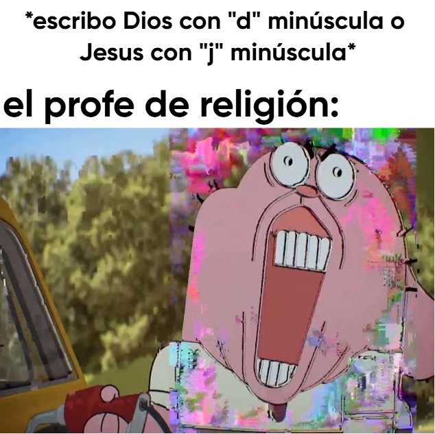 tambien el profe de comunicación cuando te olvidas de poner una tilde - meme