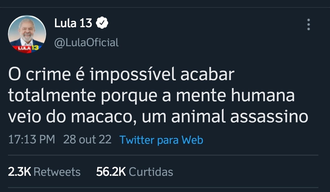 Lula está certo? - meme
